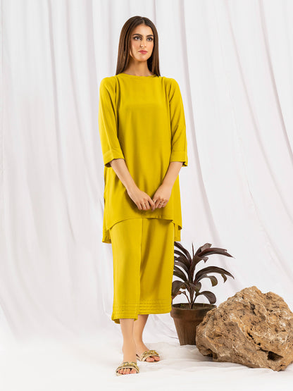 Raw Silk Co-Ord-Dyed (Pret)