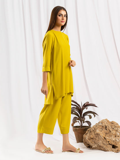 Raw Silk Co-Ord-Dyed (Pret)