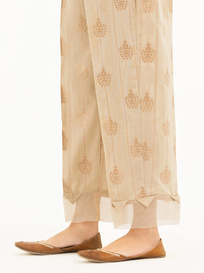 Printed Jacquard Trousers(Pret)