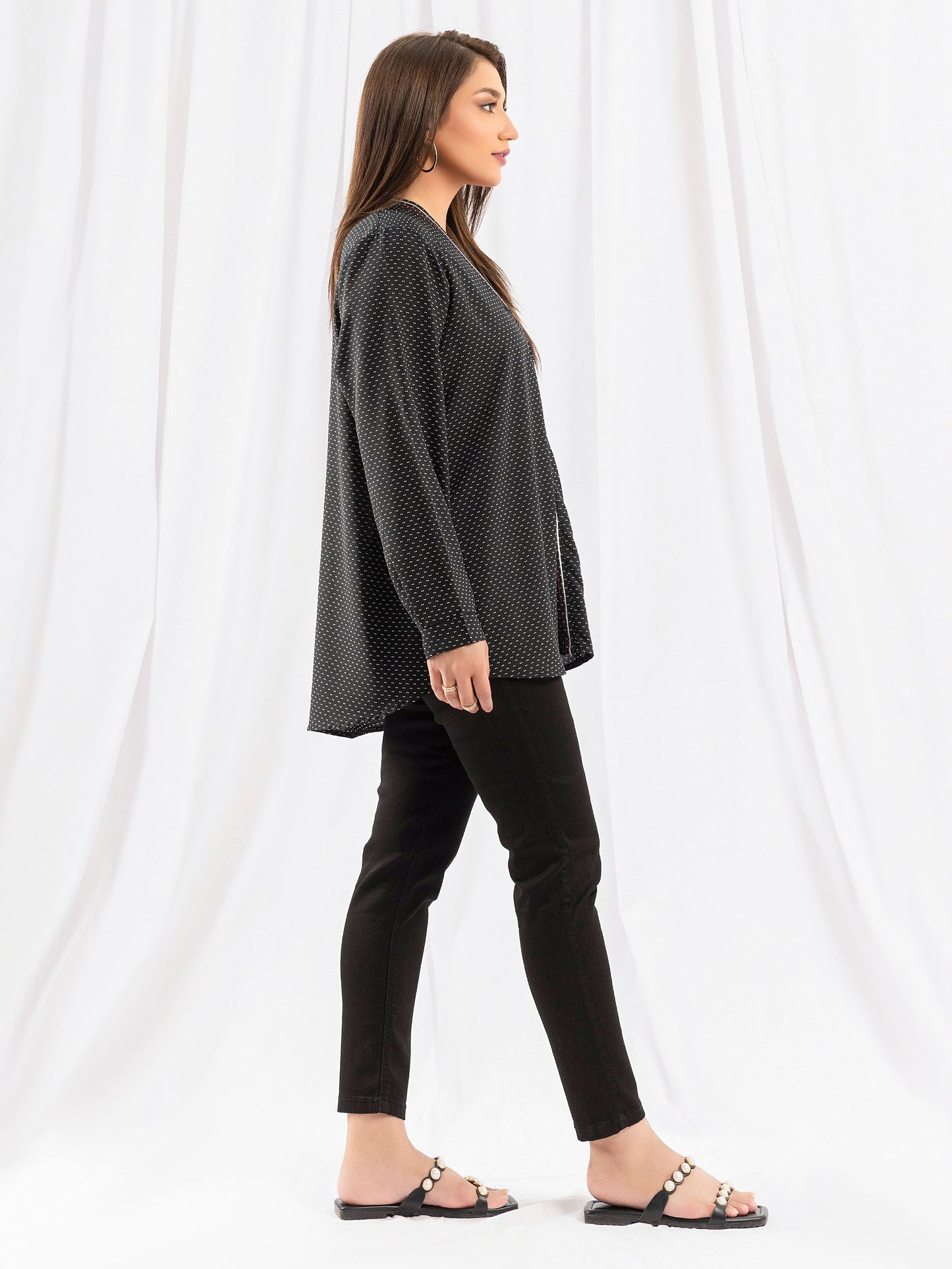 Embroidered Grip Top