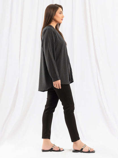 Embroidered Grip Top