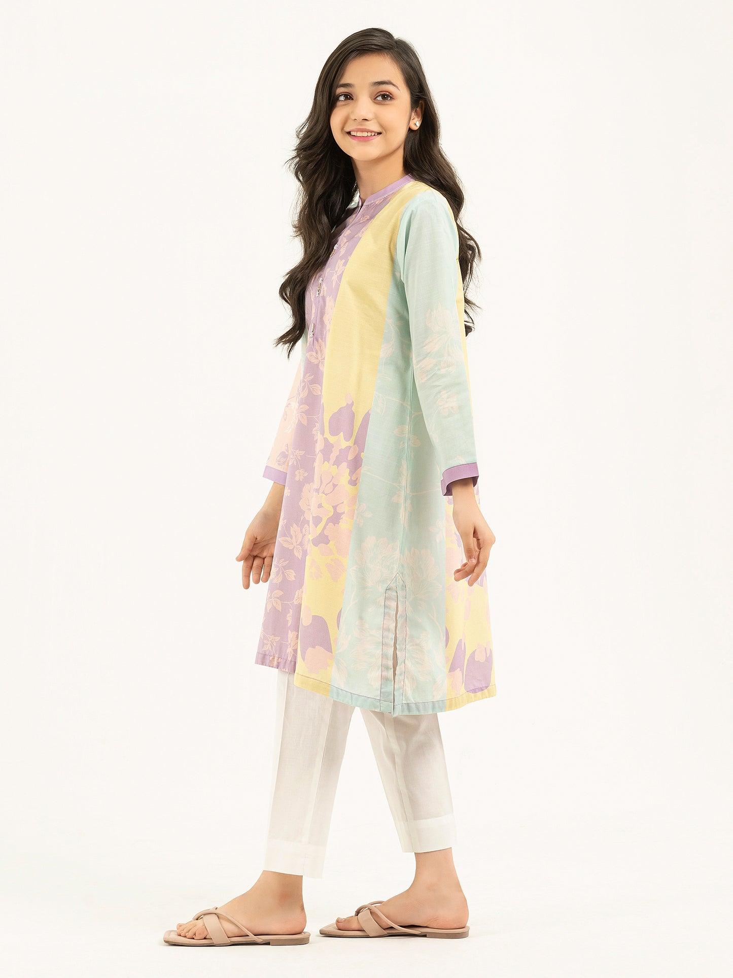 Lawn Shirt-Printed (Pret)