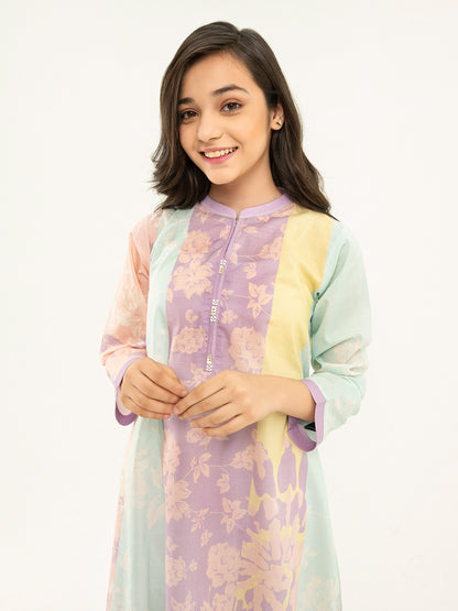 Lawn Shirt-Printed (Pret)