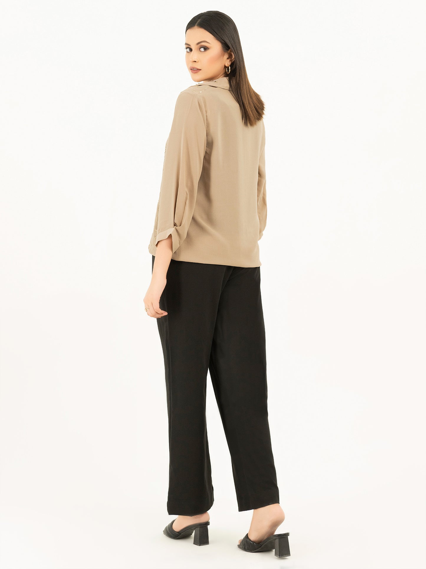 Embellished Grip Top
