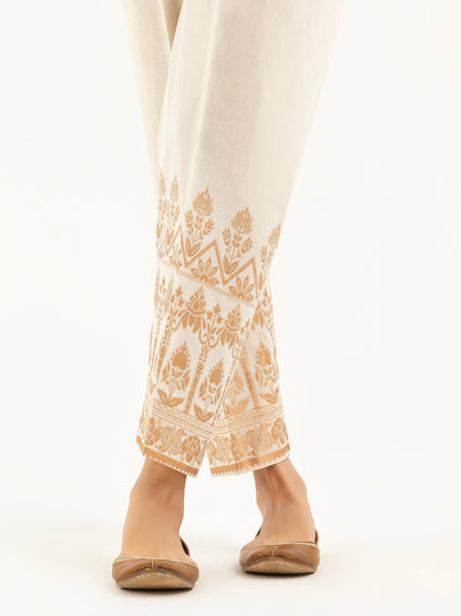 Jacquard Cambric Trouser(Pret)