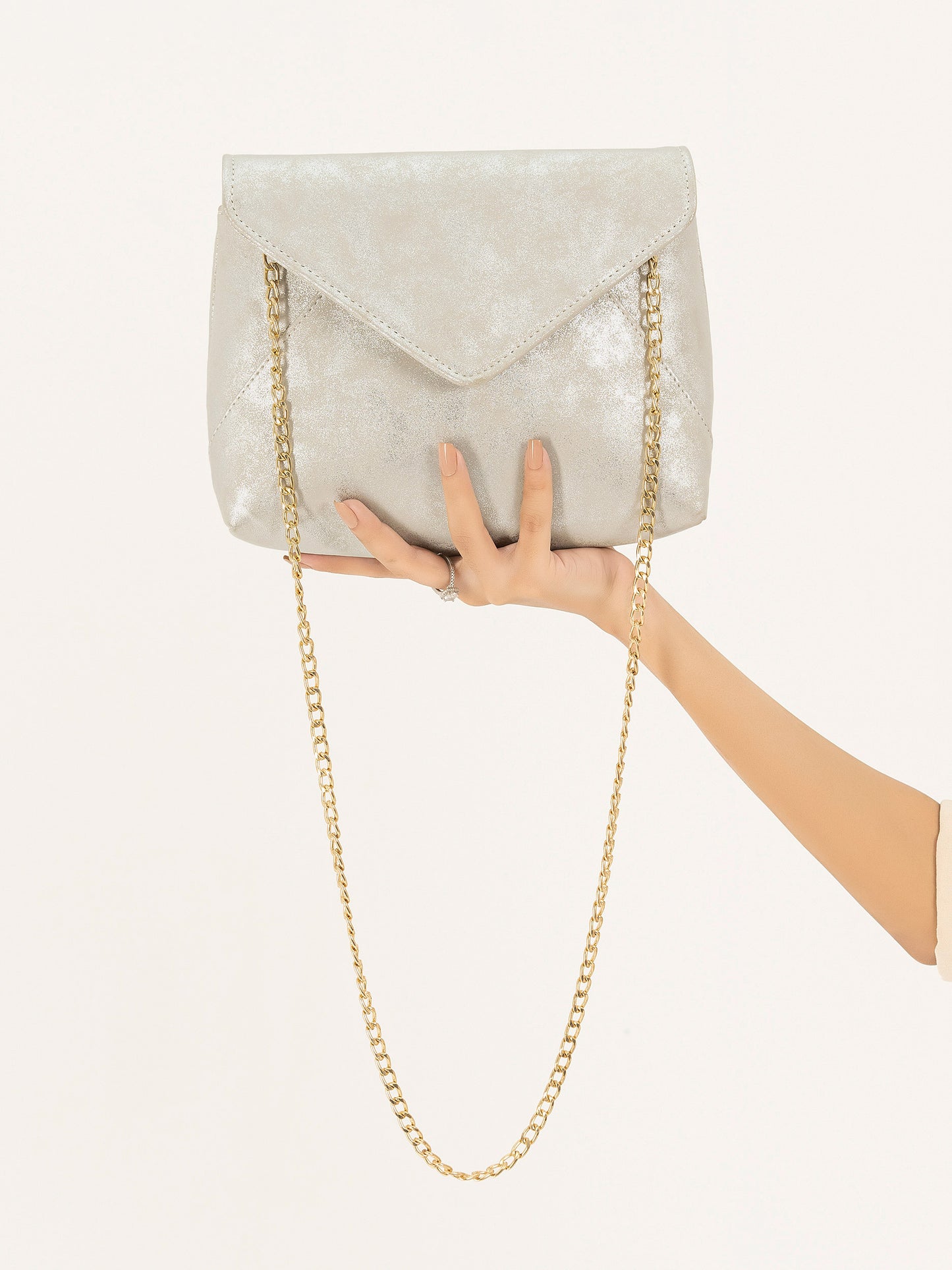 Glitter Textured Handbag