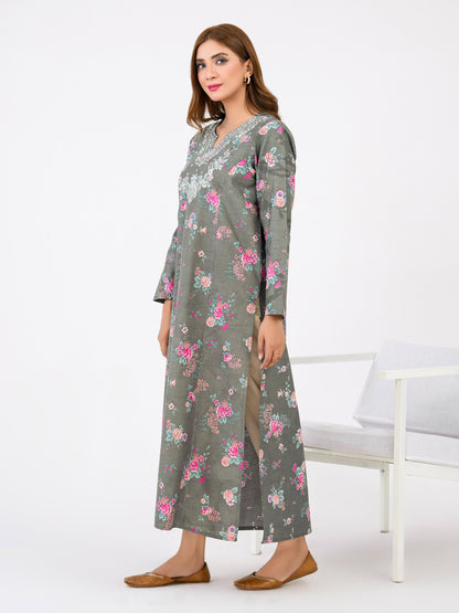 Winter Cotton Shirt-Embroidered(Pret)