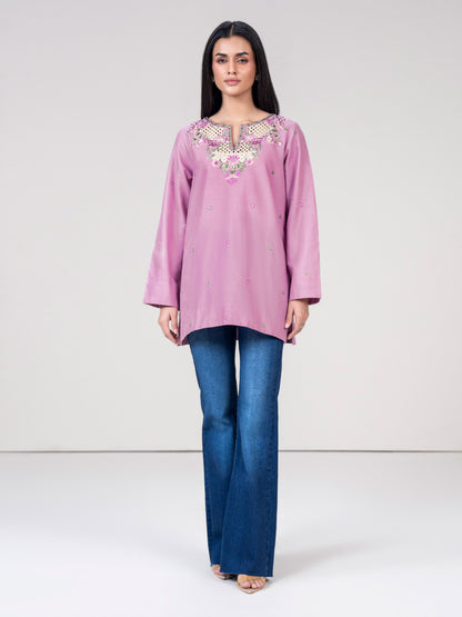Khaddar Kurti- Embroidered