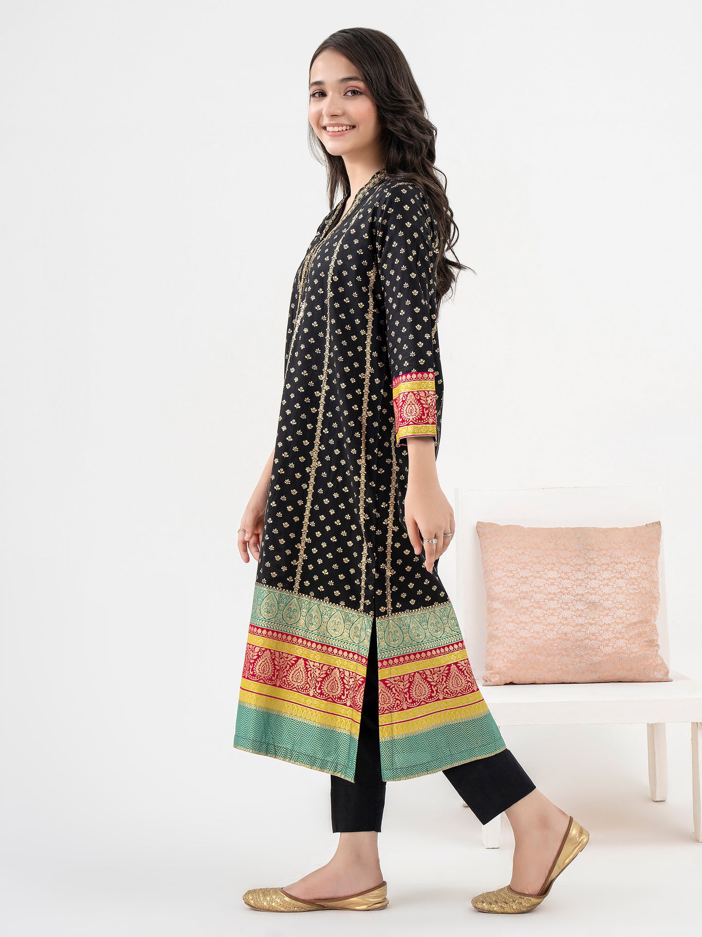 Lawn Shirt-Embroidered