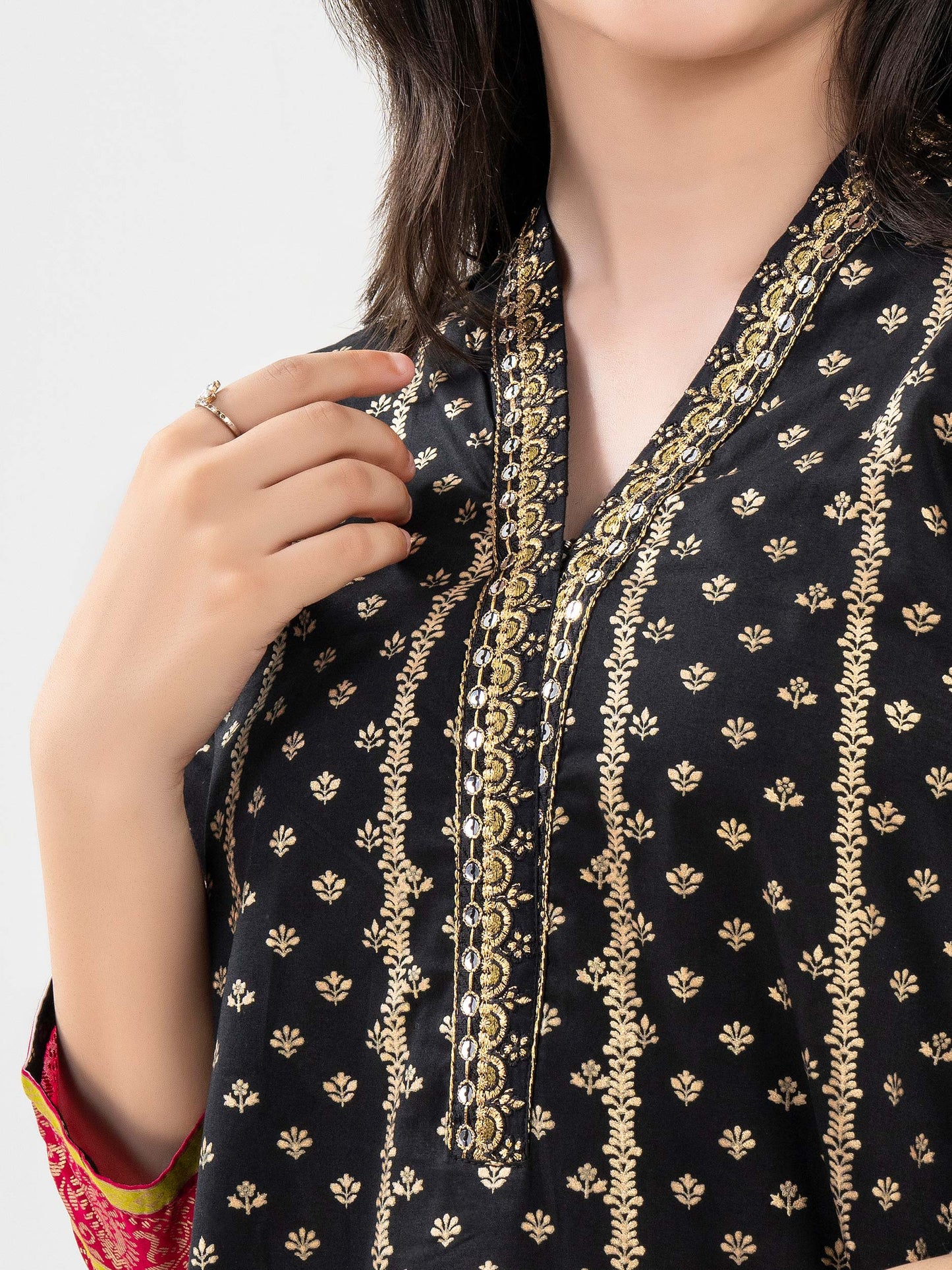 Lawn Shirt-Embroidered