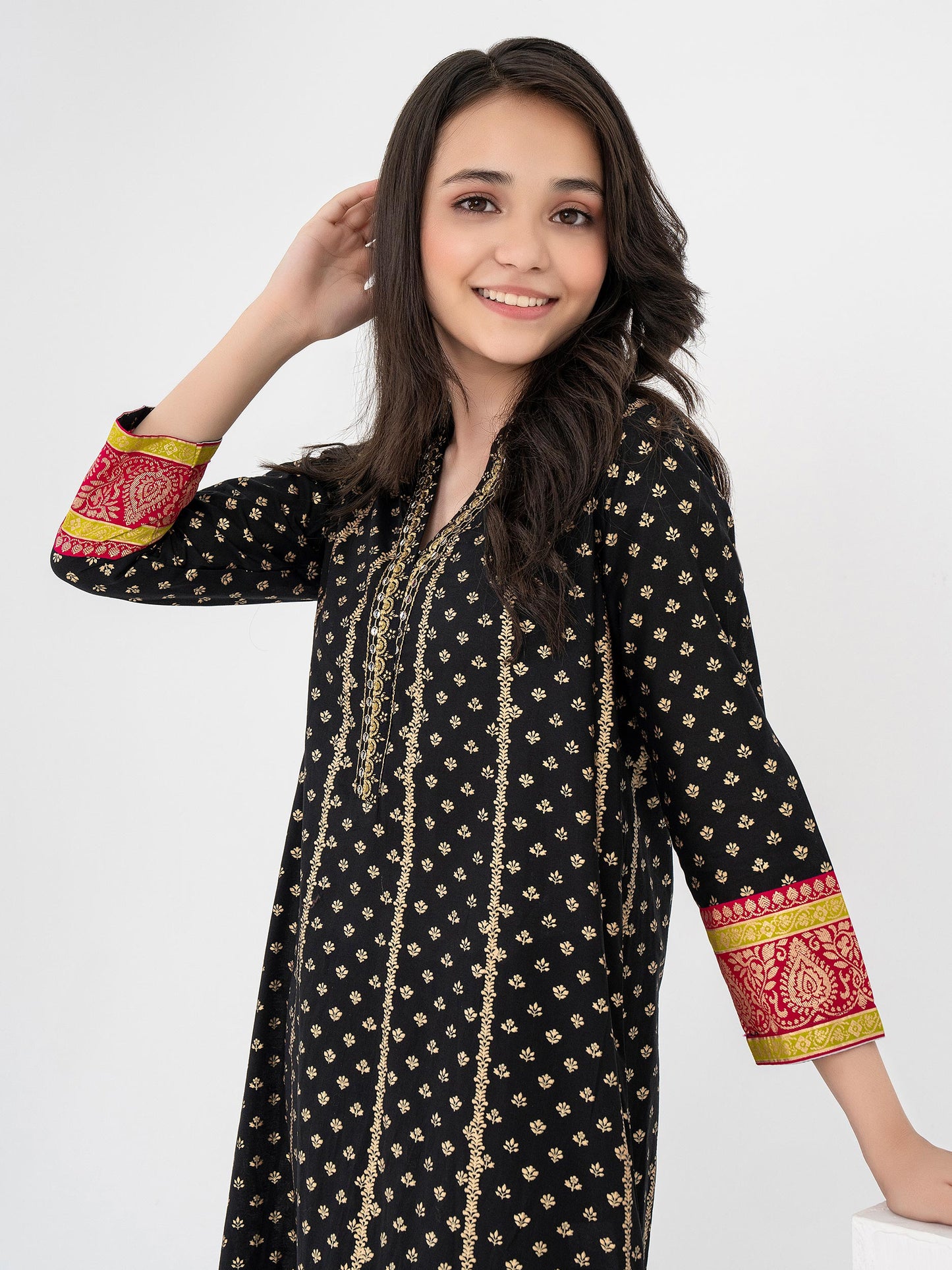 Lawn Shirt-Embroidered