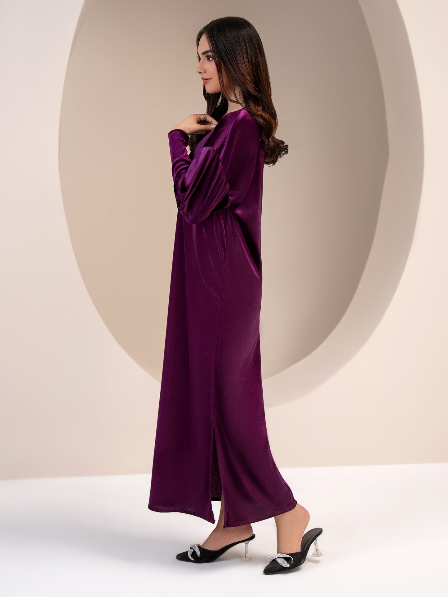 Velvet Dress-Dyed