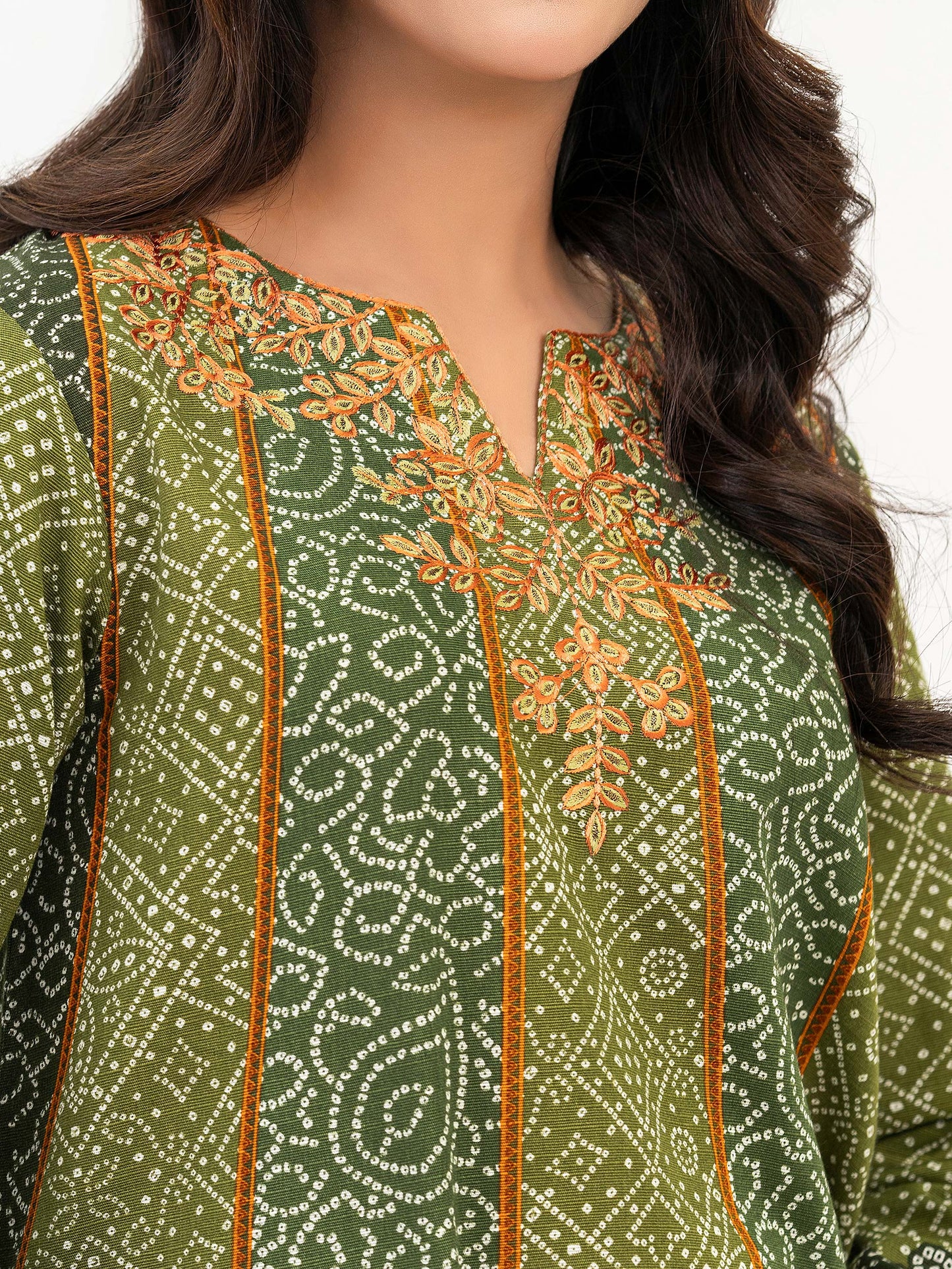 Khaddar Shirt-Embroidered (Pret)