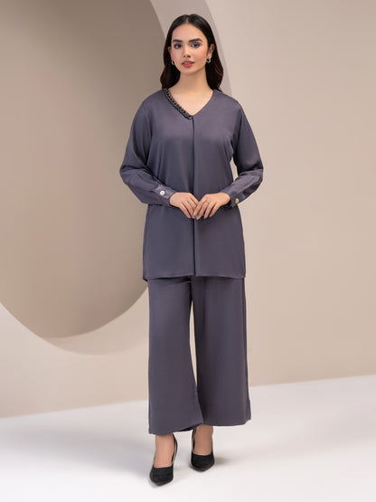 Viscose Co-ord Set-Dyed