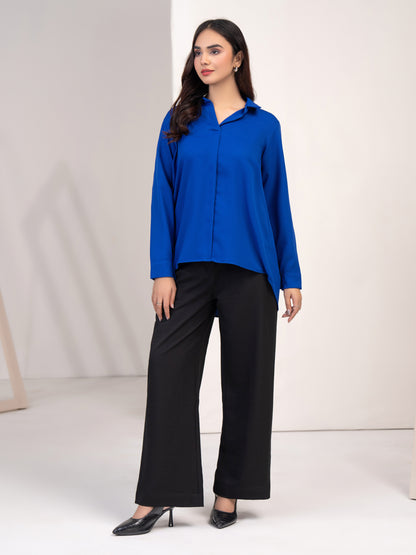 Crepe Top-Dyed