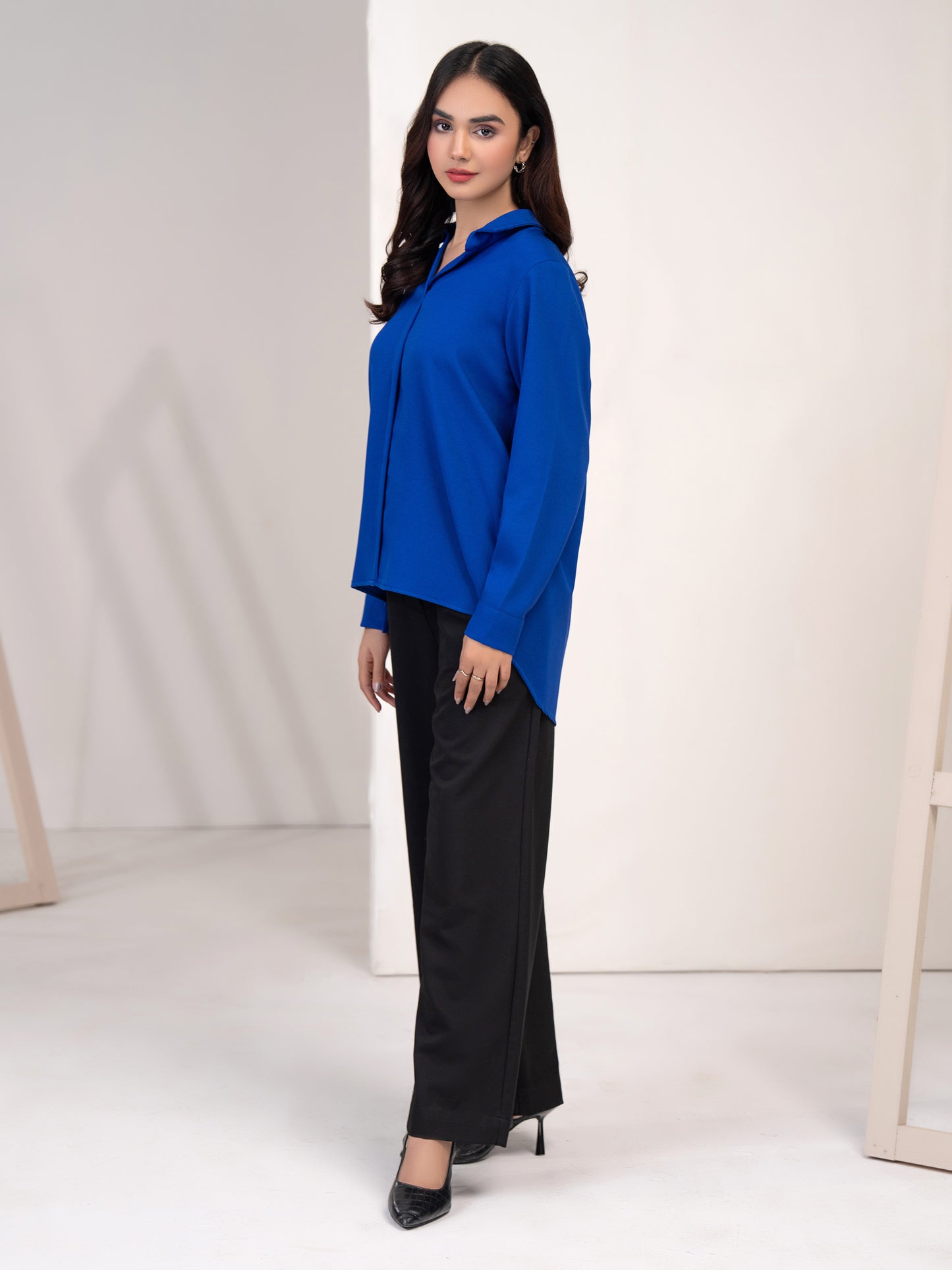 Crepe Top-Dyed
