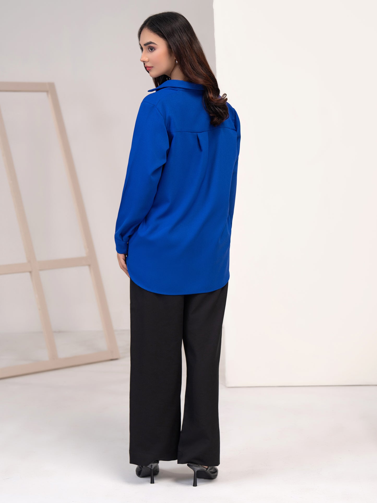 Crepe Top-Dyed