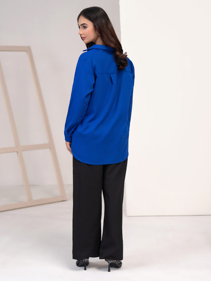 Crepe Top-Dyed