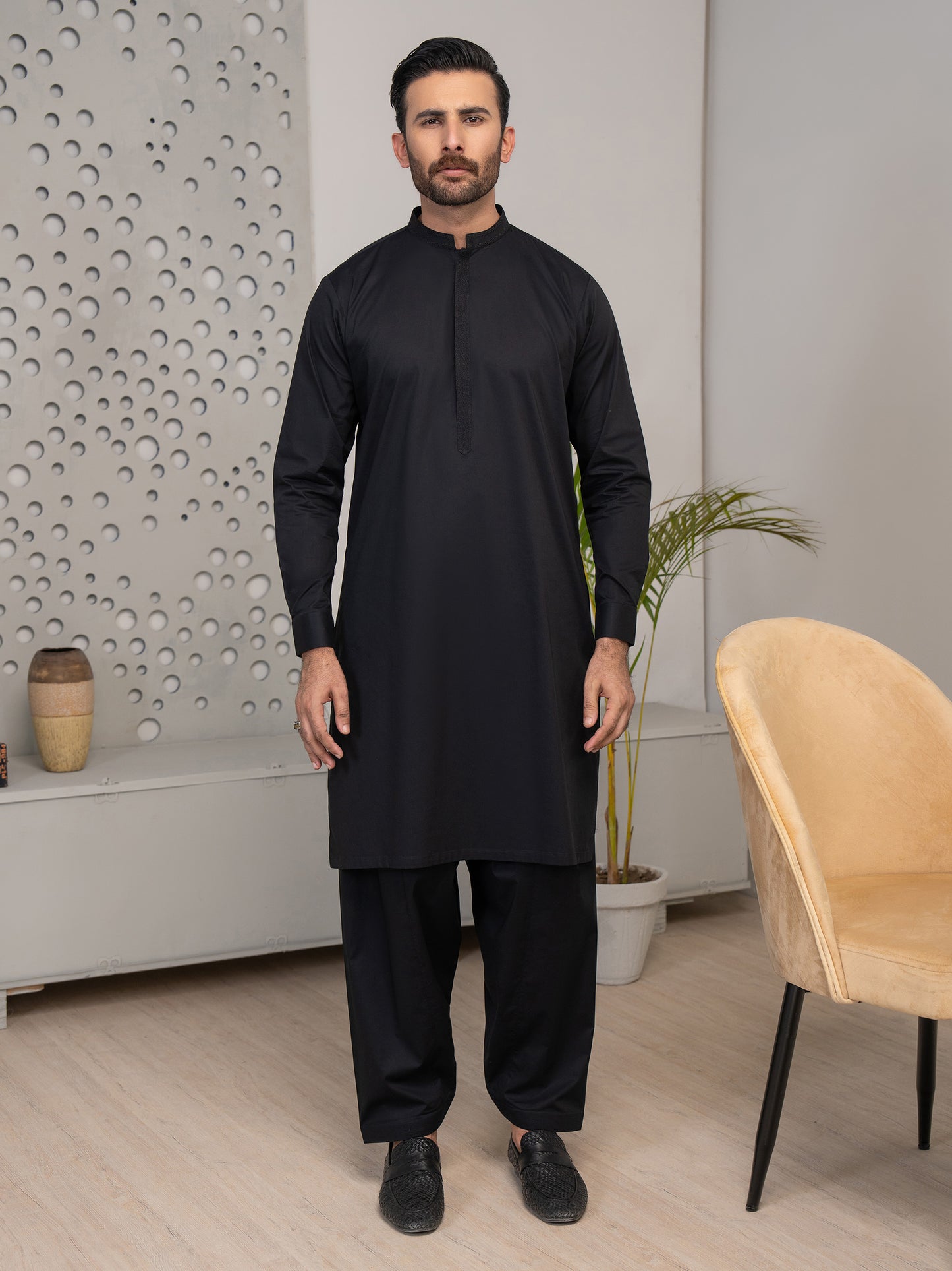 Cotton Suit-Embroidered
