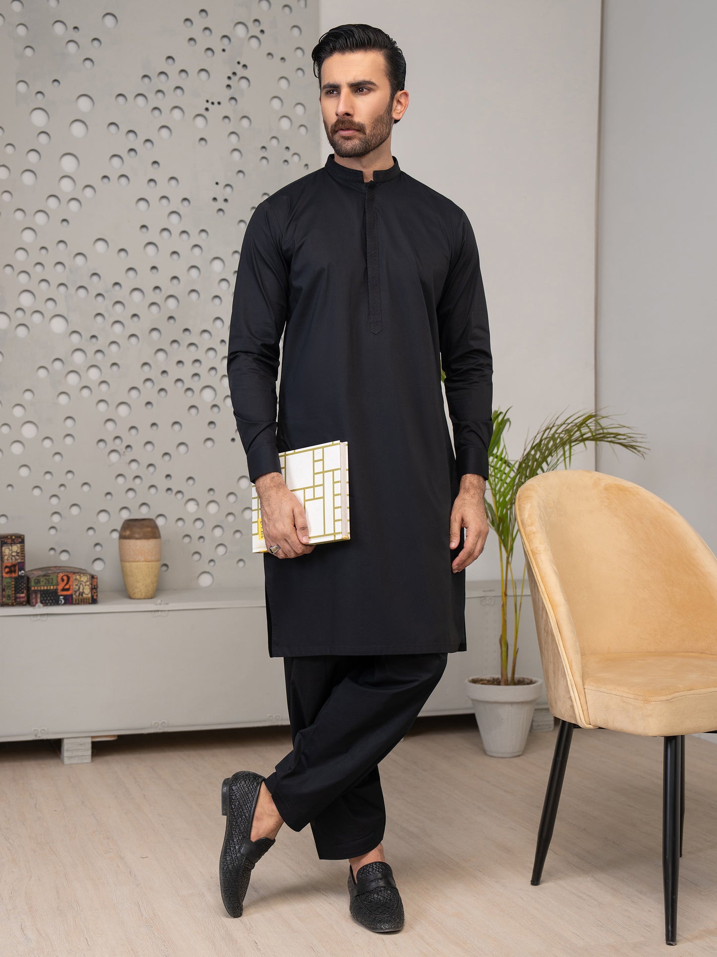 Cotton Suit-Embroidered