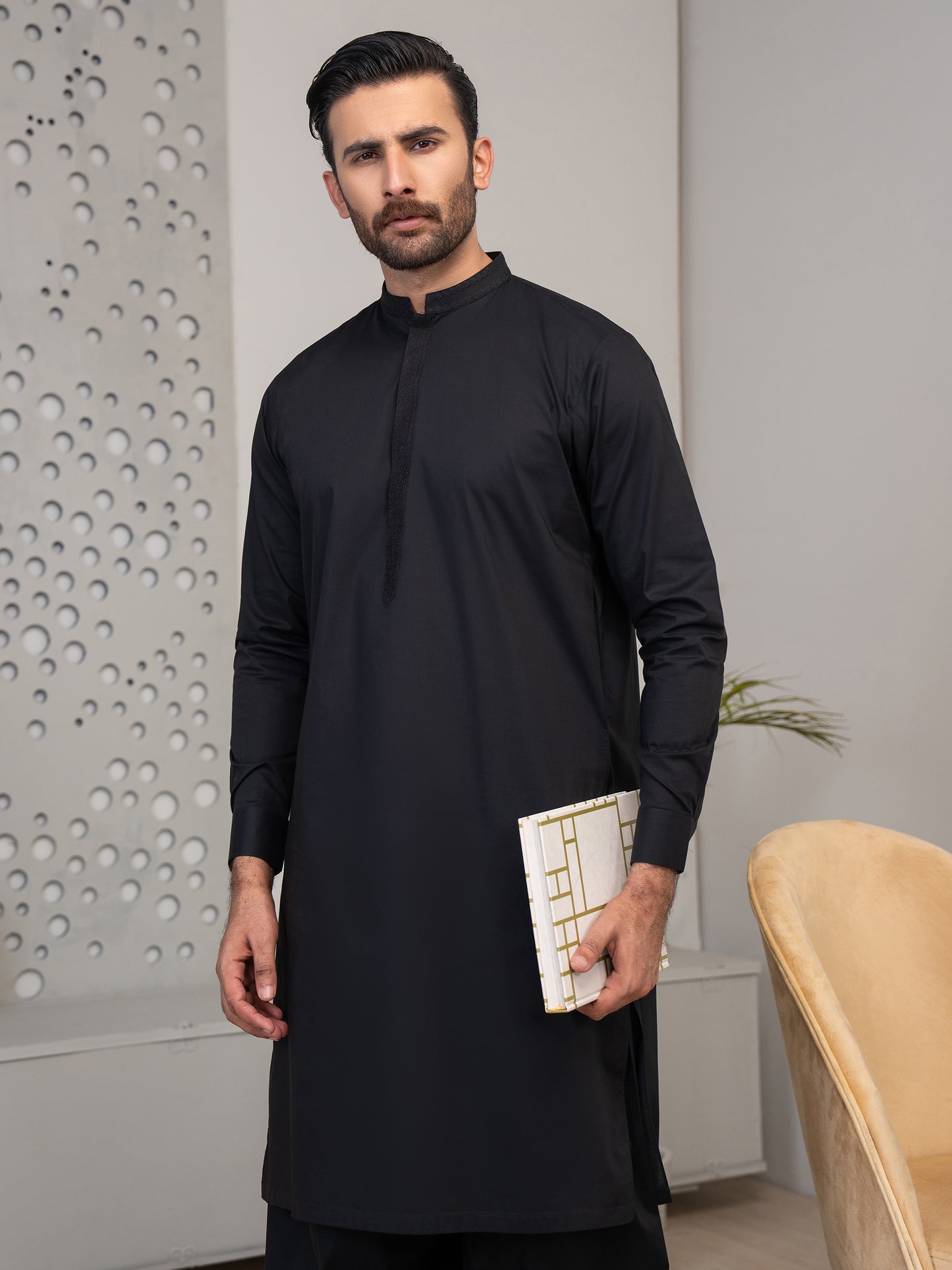 Cotton Suit-Embroidered