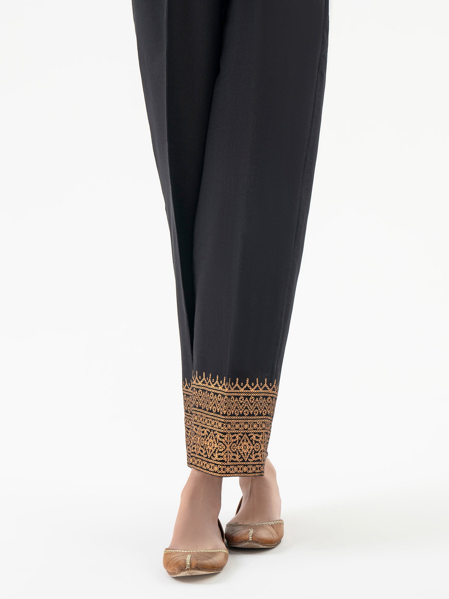 Paste Print Khaddar Trouser (Pret)