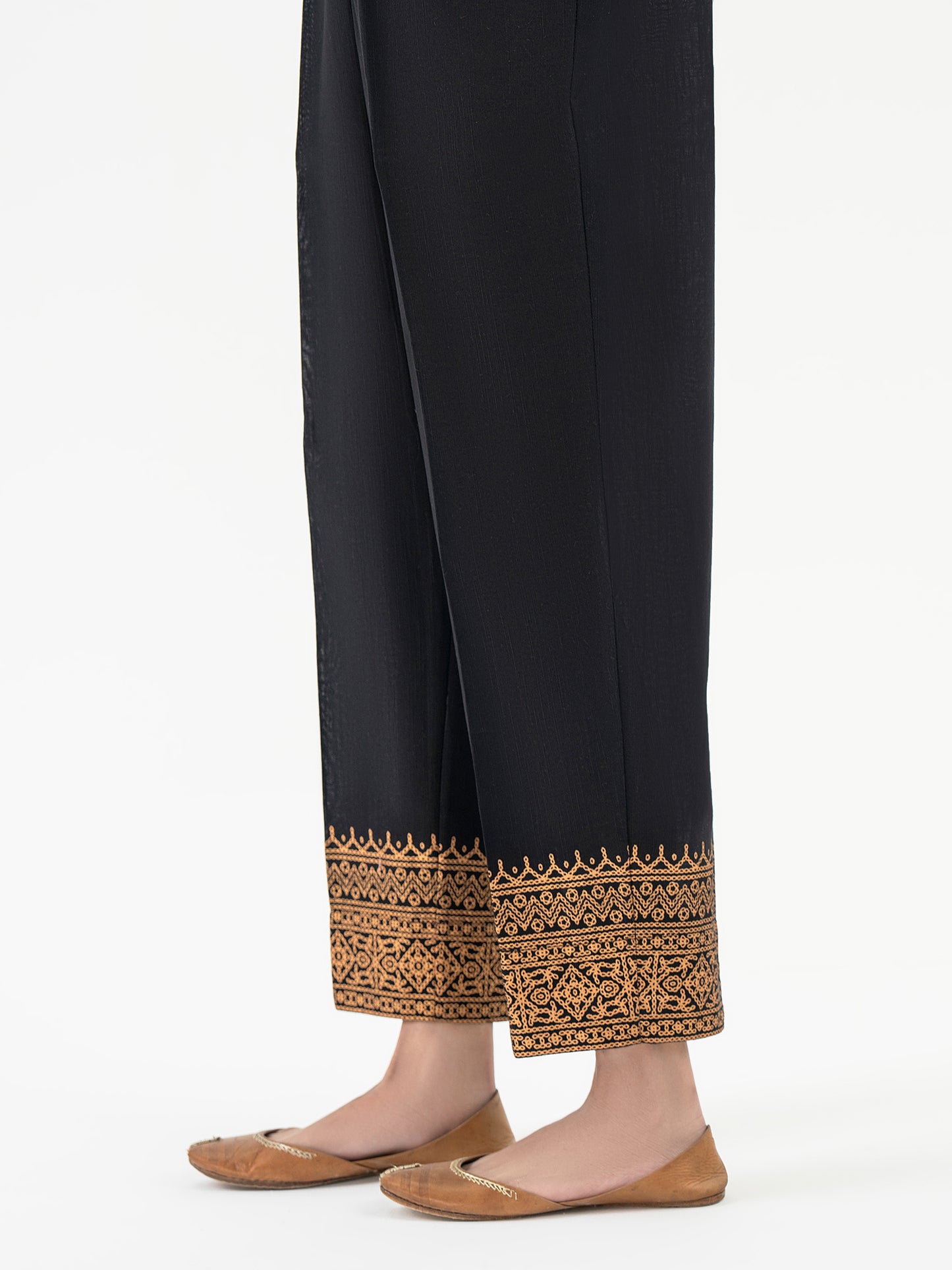 Paste Print Khaddar Trouser (Pret)