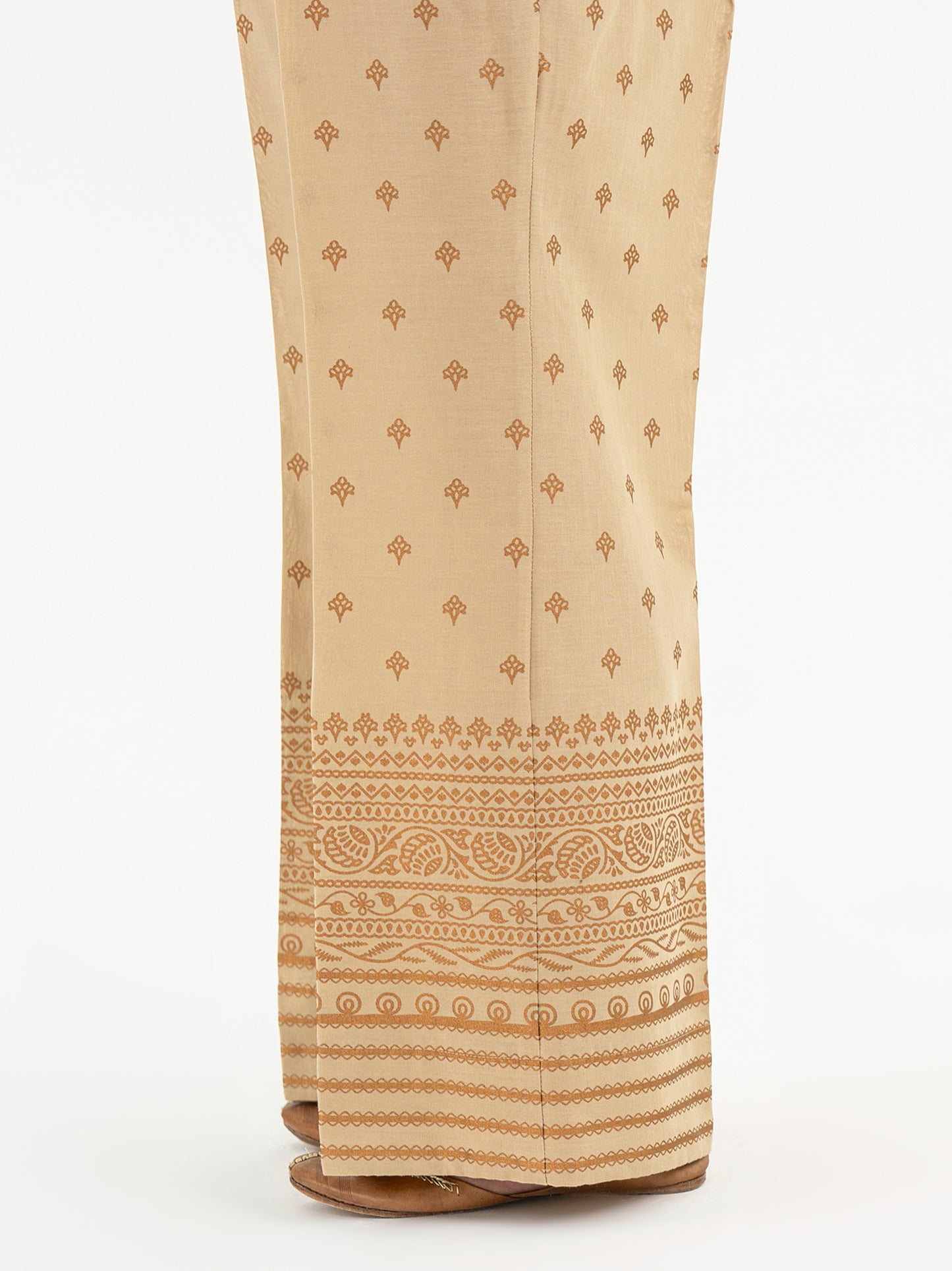 Paste Print Khaddar Trouser (Pret)