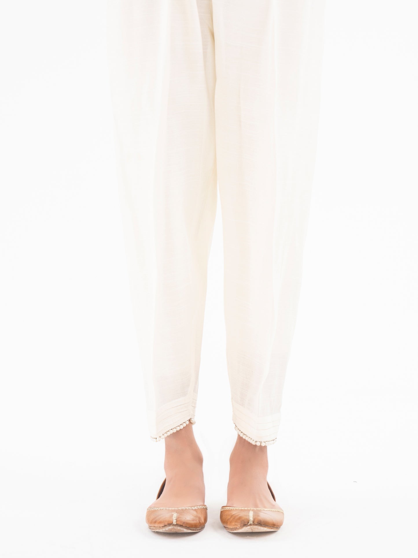 Dyed Raw Silk Trouser (Pret)