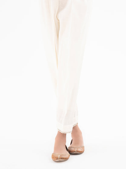 Dyed Raw Silk Trouser (Pret)