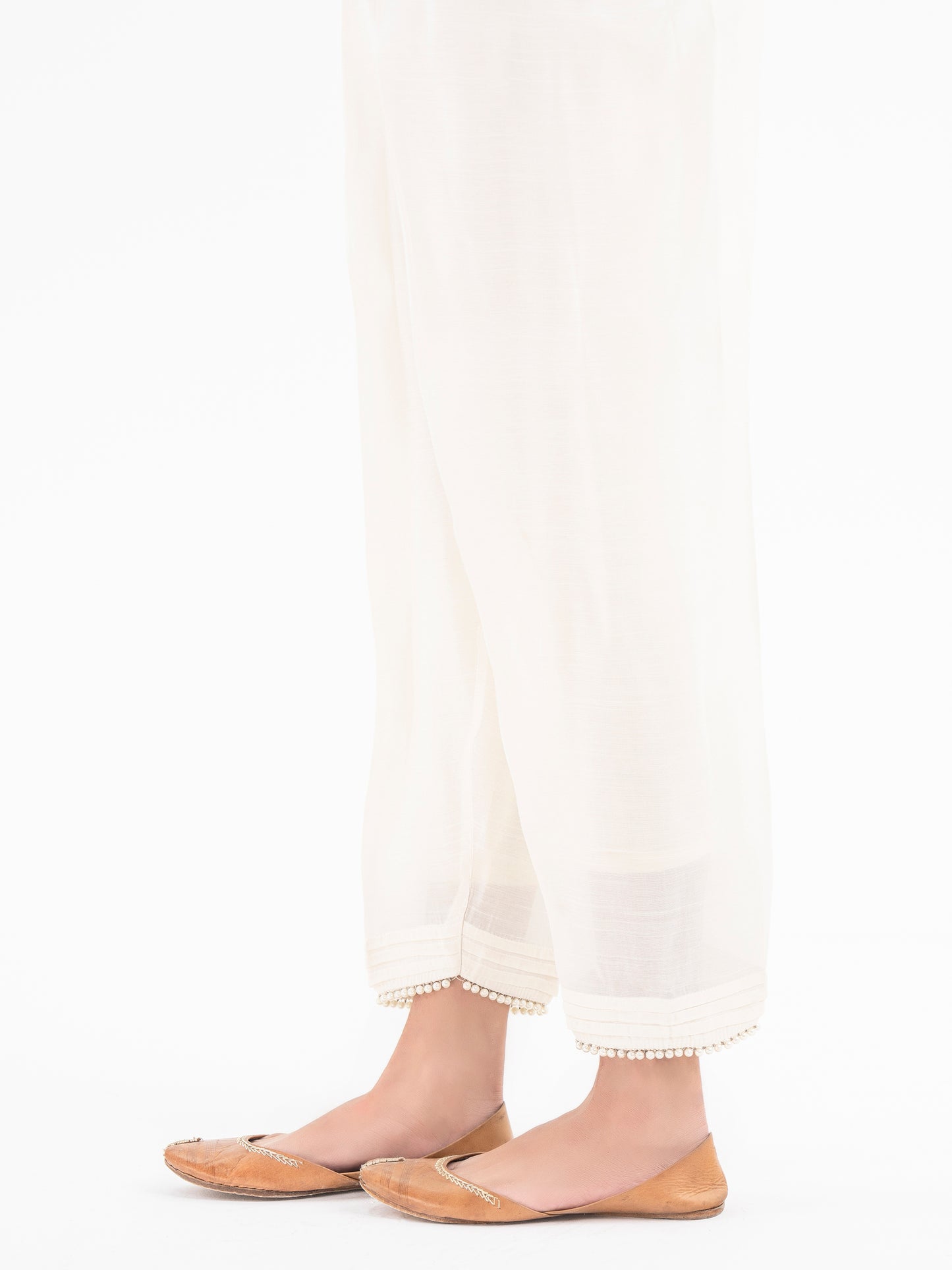 Dyed Raw Silk Trouser (Pret)