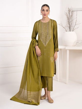 3-piece-raw-silk-suit-embroidered(unstitched)