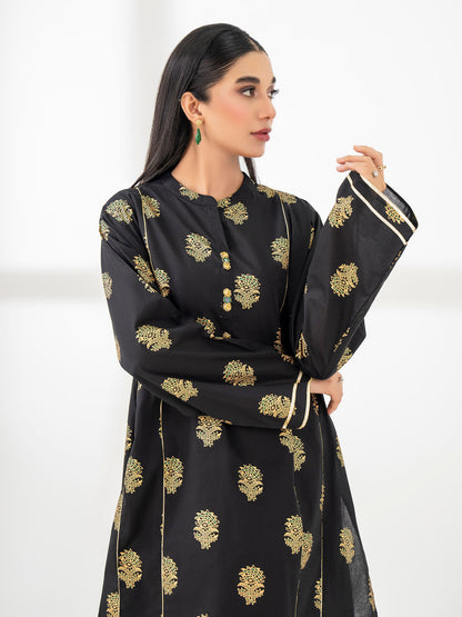 Cambric Shirt-Paste Print (Pret)