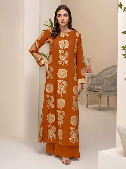 2 Piece Lawn Suit-Paste Print (Pret)