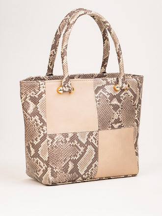 snake-print-handbag