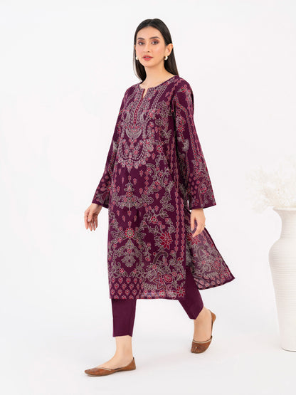 2 Piece Khaddar Suit-Printed (Pret)