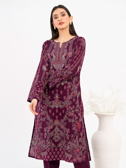 2 Piece Khaddar Suit-Printed (Pret)