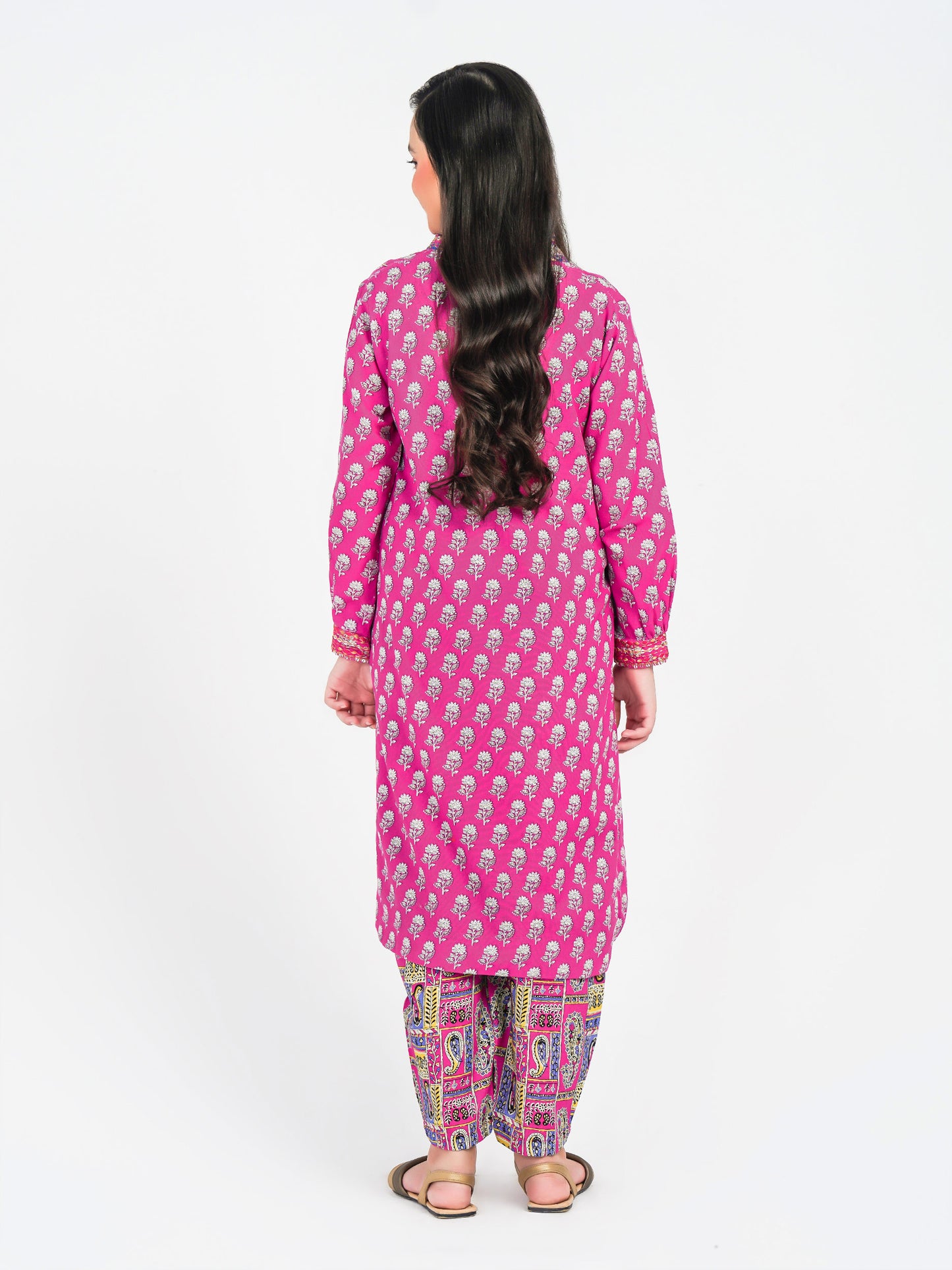 2 Piece Khaddar Suit-Embroidered