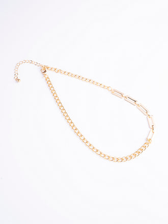 asymmetrical-chain-necklace