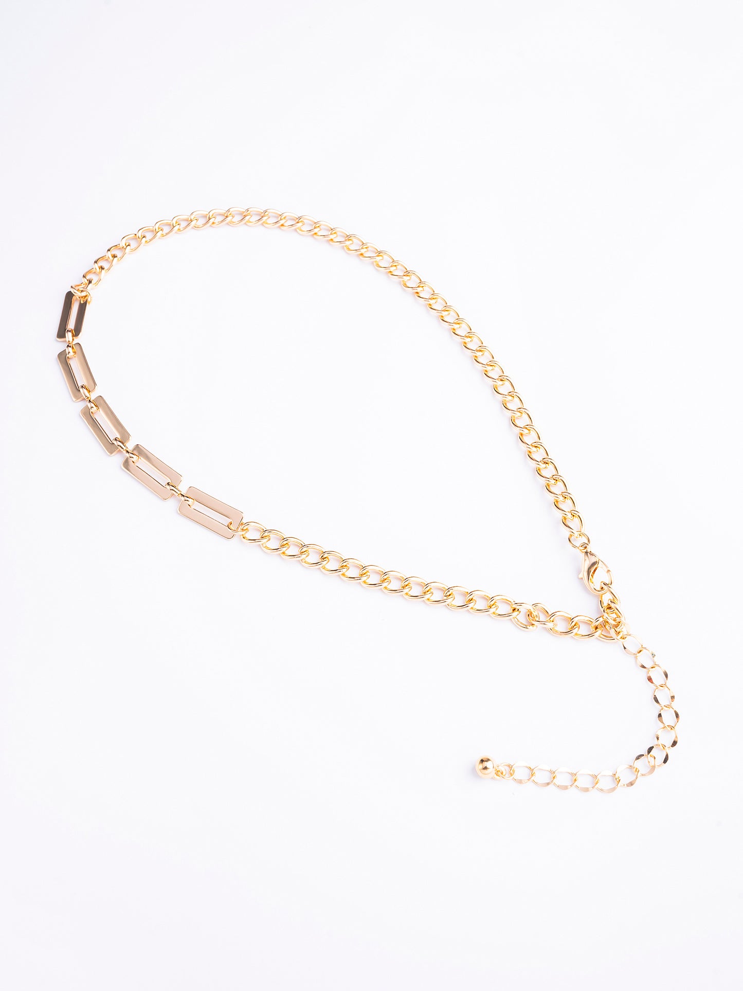 Asymmetrical chain Necklace