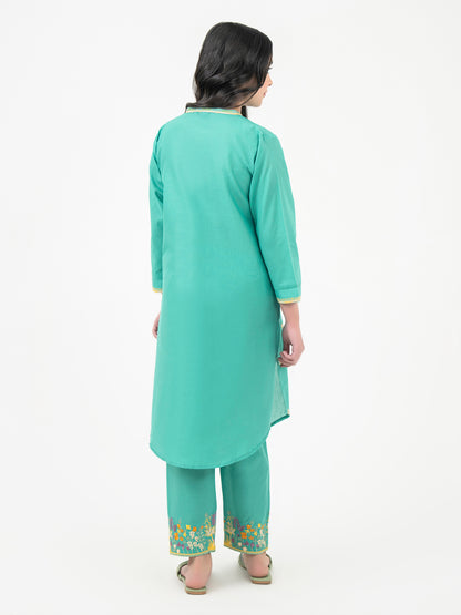 2 Piece Lawn Suit-Embroidered(Pret)