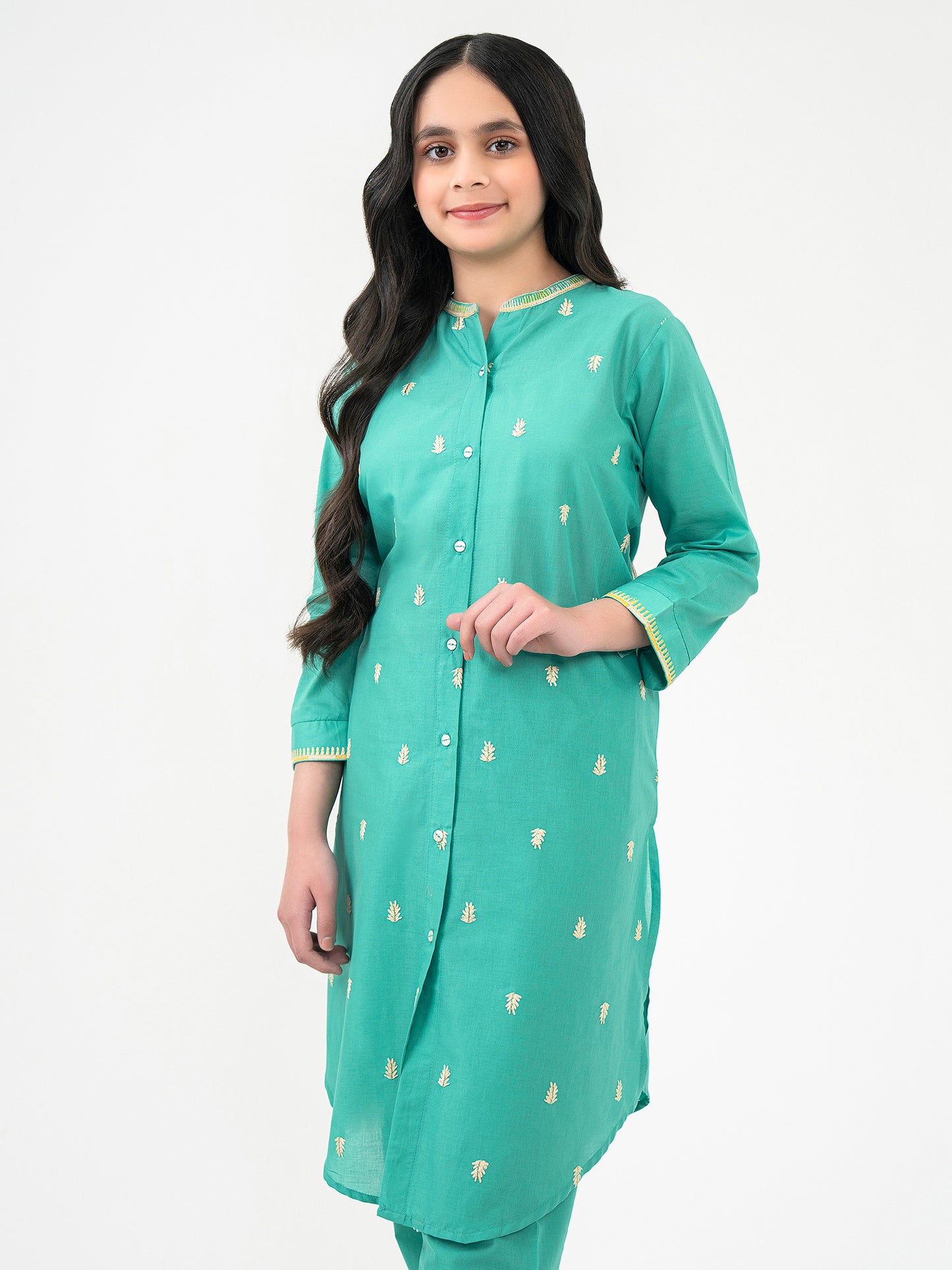 2 Piece Lawn Suit-Embroidered(Pret)