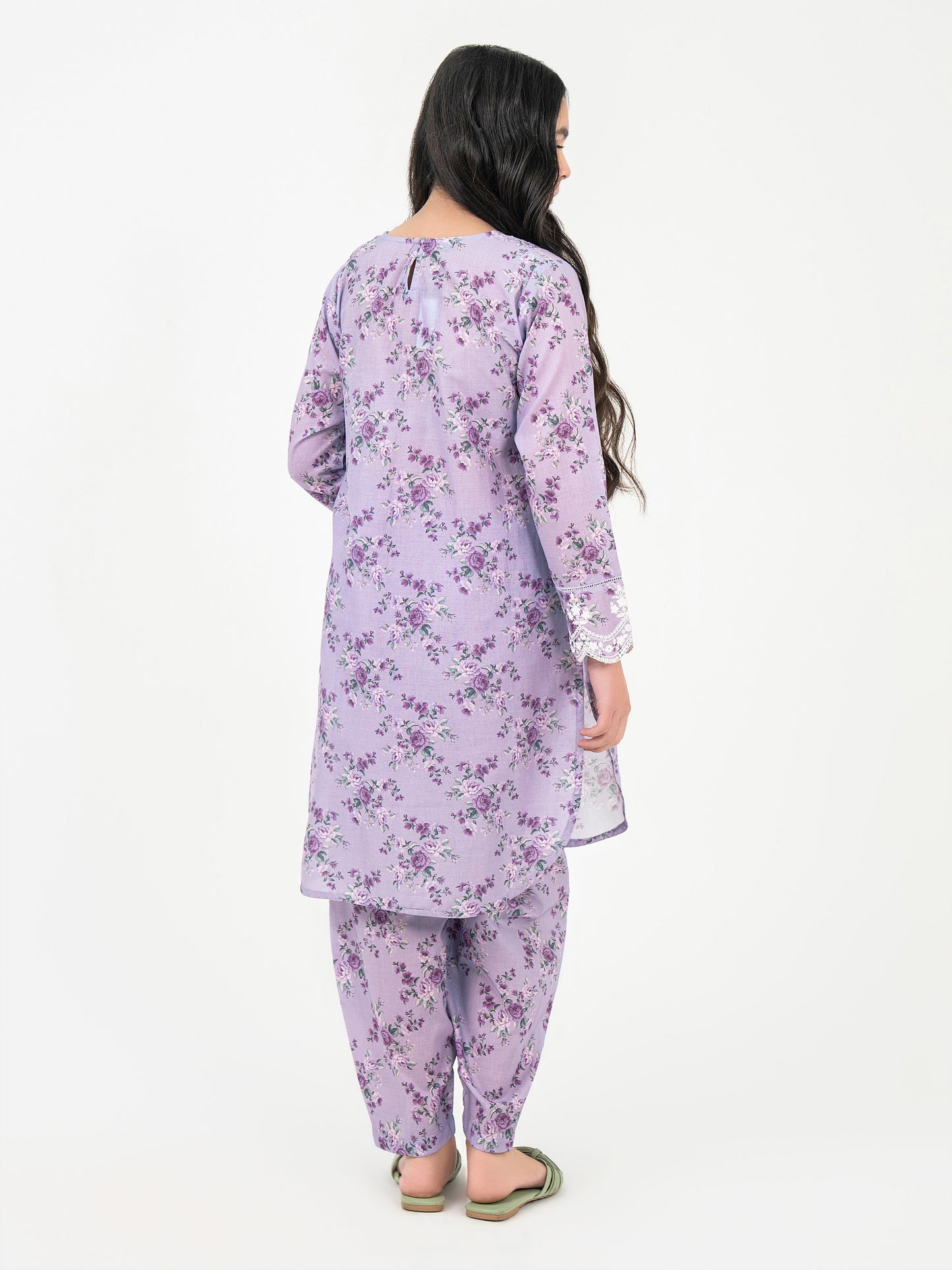 2 Piece Lawn Suit-Embroidered(Pret)