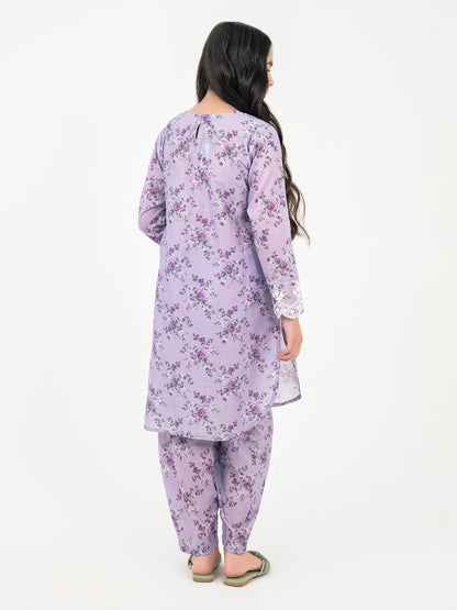 2 Piece Lawn Suit-Embroidered(Pret)