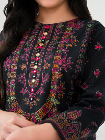 Cambric Shirt-Printed(Pret)