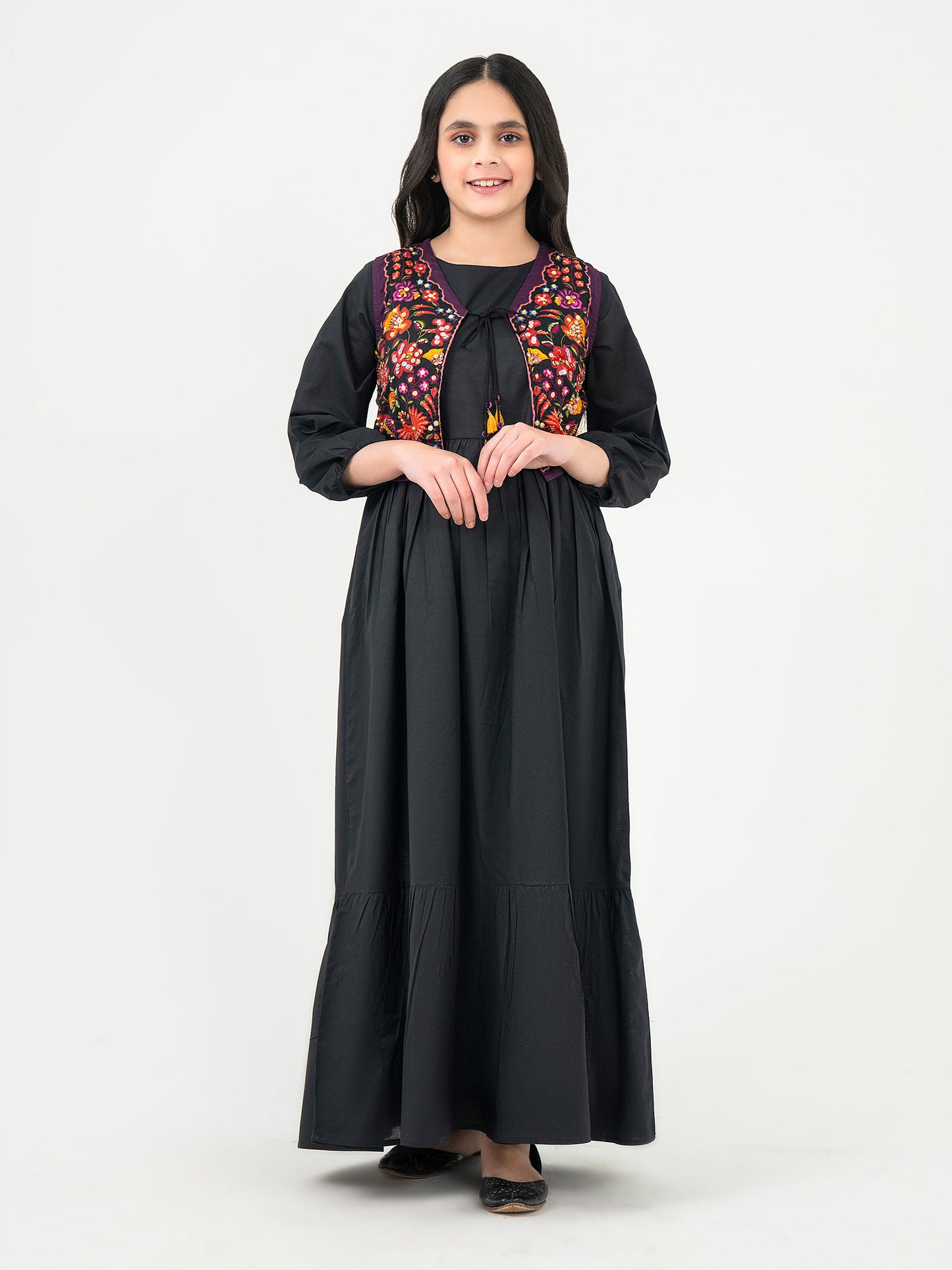 Lawn Shirt With Bolero-Embellished(Pret)