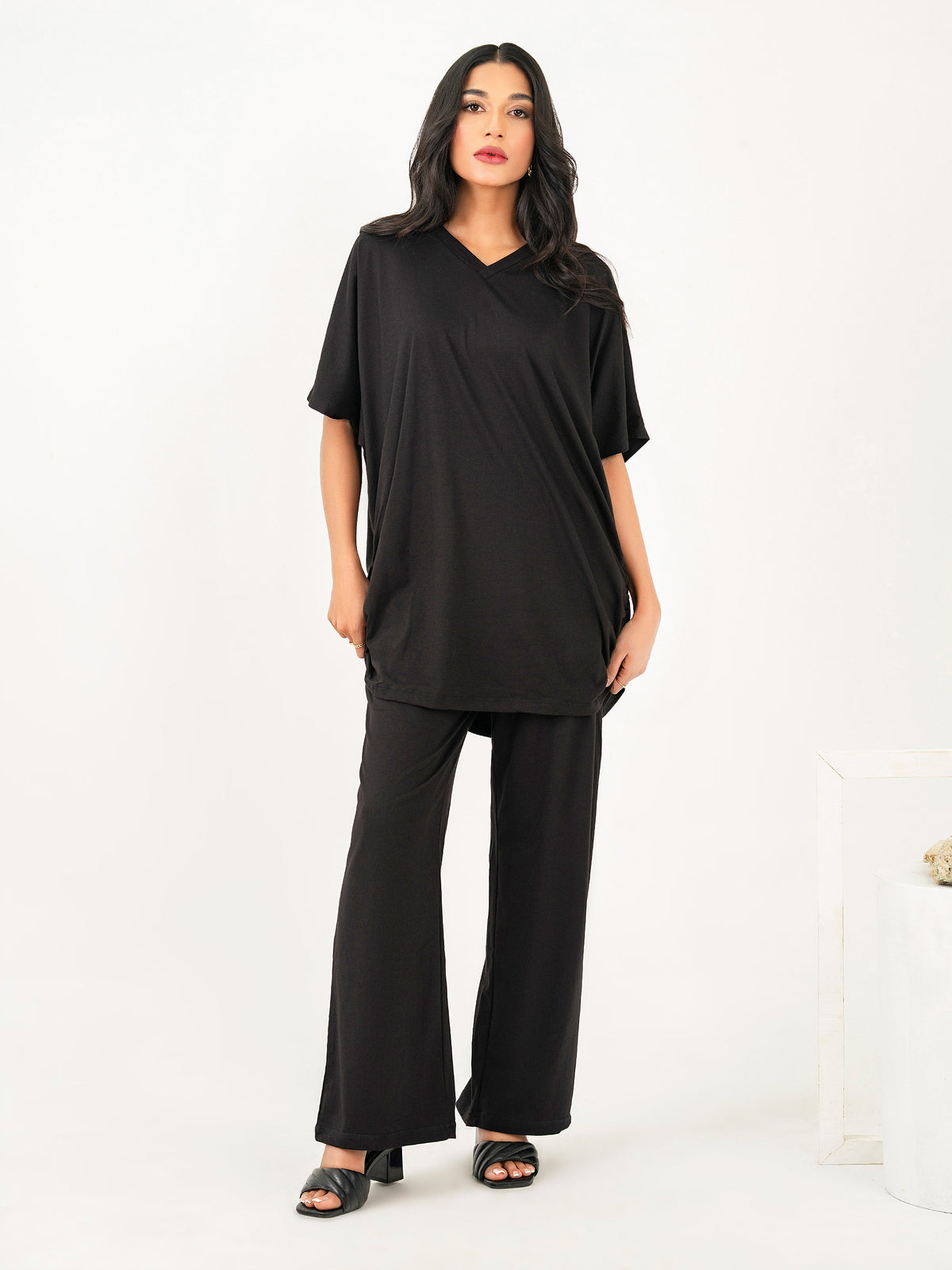 Jersey Co-ord Set-Dyed