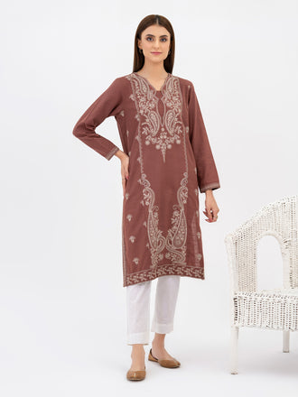 khaddar-shirt-embroidered(pret)
