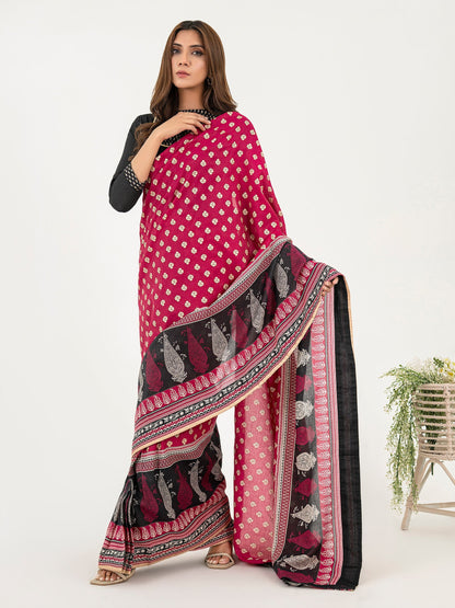 2 Piece Missouri Saree-Paste Print (Pret)