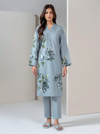 2 Piece Slub Khaddar Suit (Unstitched)